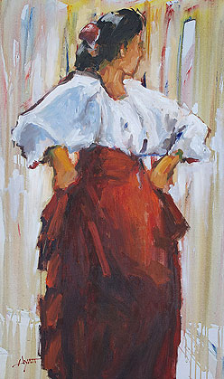 "Flamenco Left" by Hyatt Moore