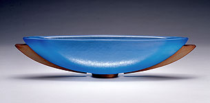 "Cobalt Oval" by George Bucquet