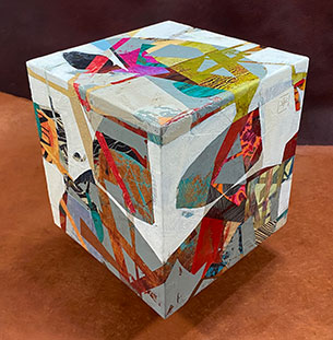 "Urban Grid Cube #230" - Anna Carll